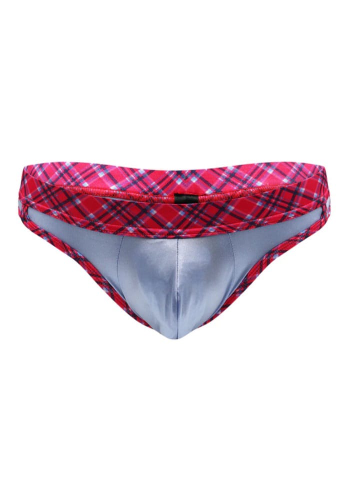 Men's Luxe Satin Contour Thong Underwear
